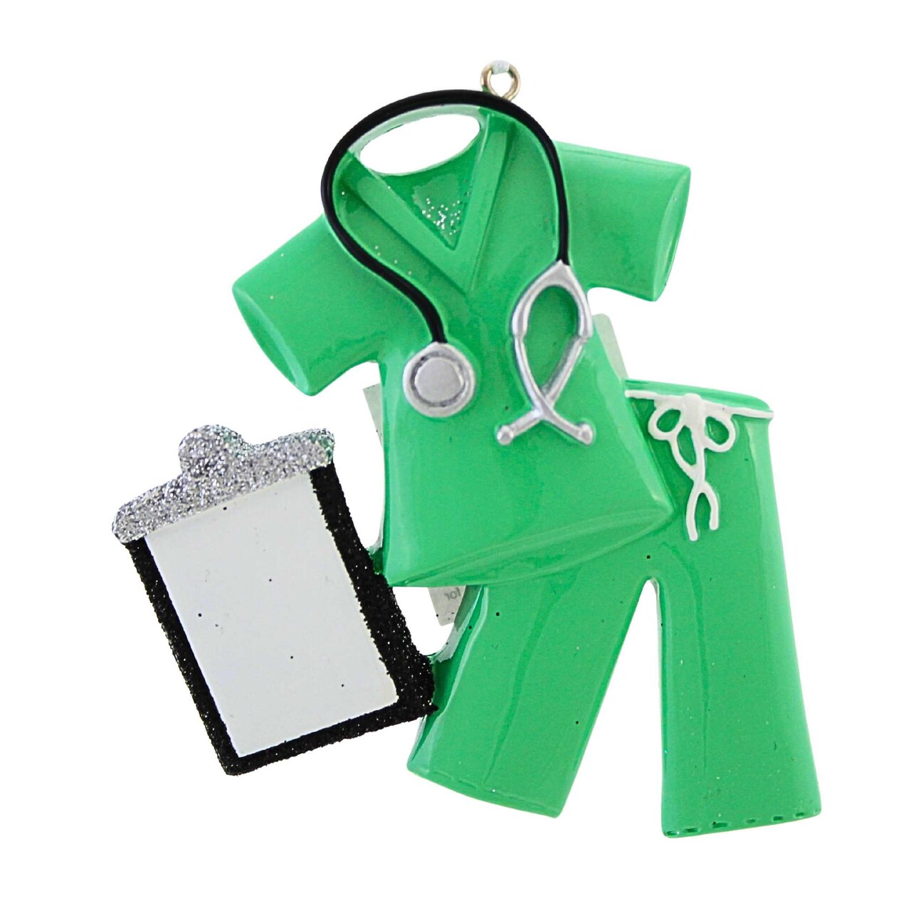 Polarx 3.5 Inch Occupations In Scrubs Christmas Tree Ornament , Nurse Doctor Health Care